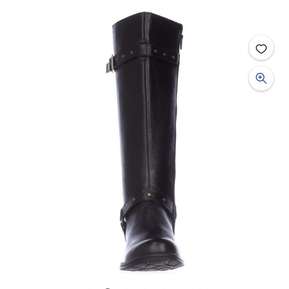 black riding boots BOC by born studded size 9.5 - Picture 11 of 16